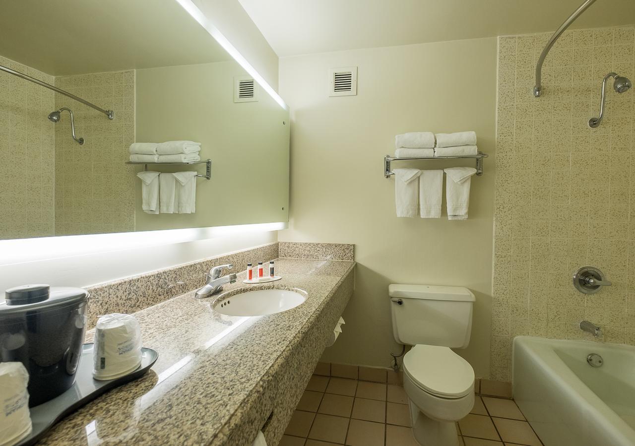 Room with Two Double Beds and Pool View - Non-Smoking