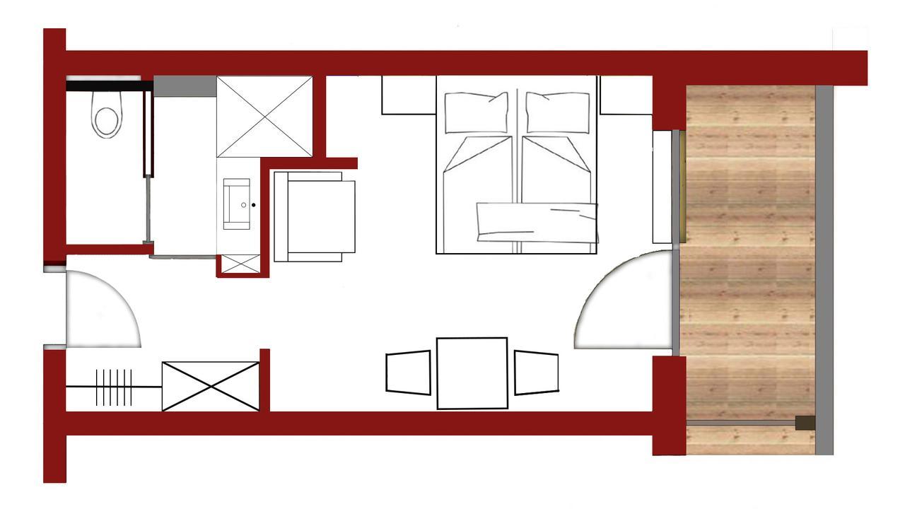 Double Room with Mountain View