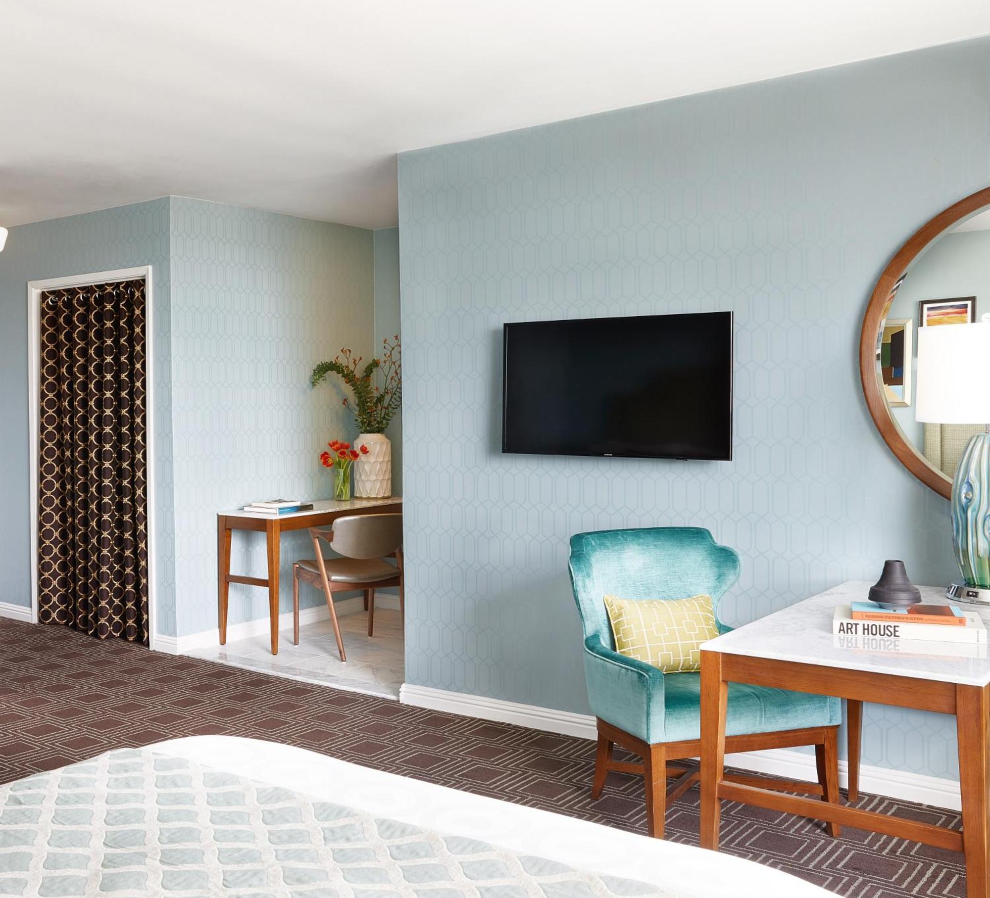 Habitación Doble Deluxe con cama grande adaptada para personas con movilidad reducida