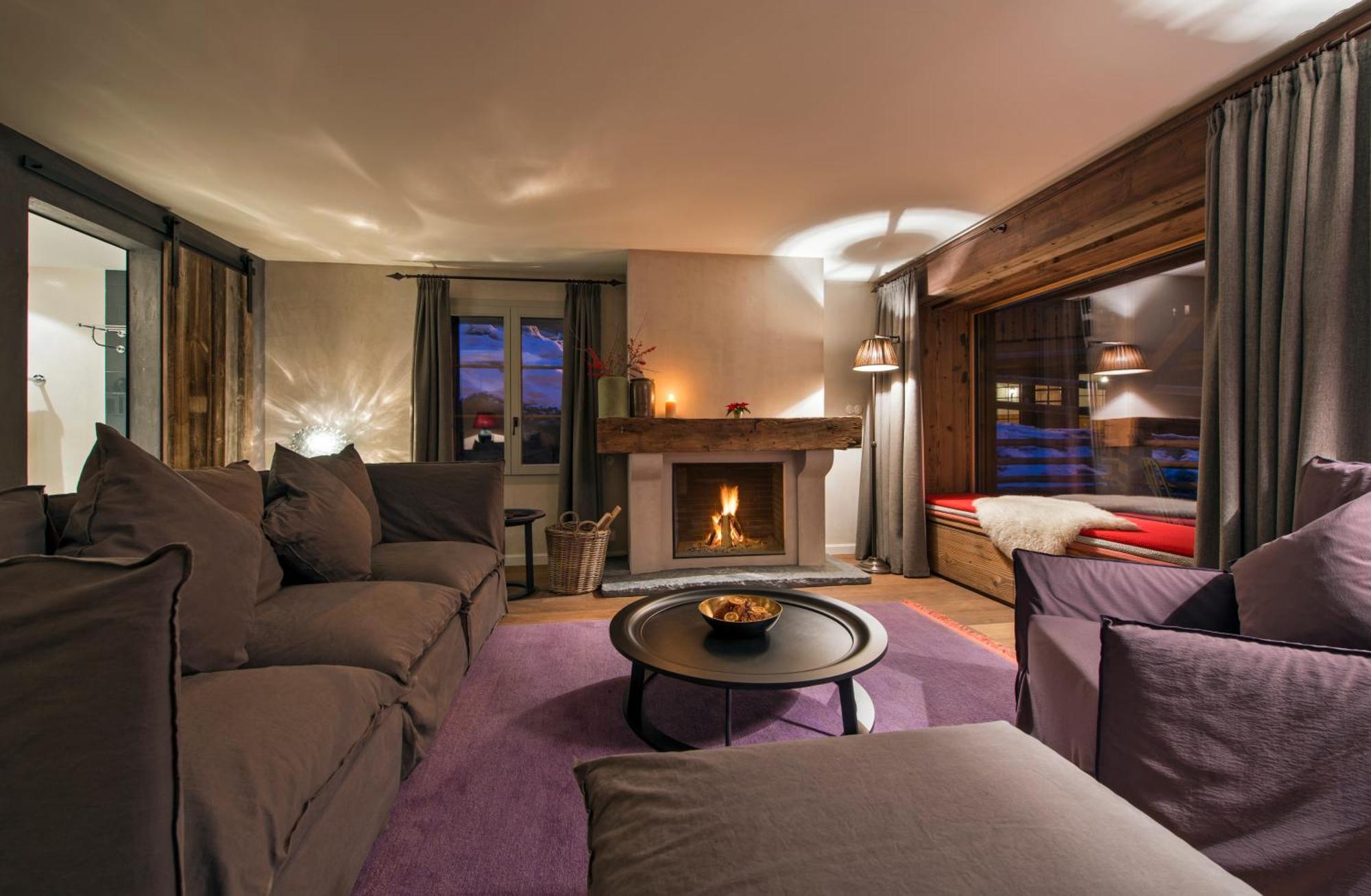 Prestige Suite Fireplace