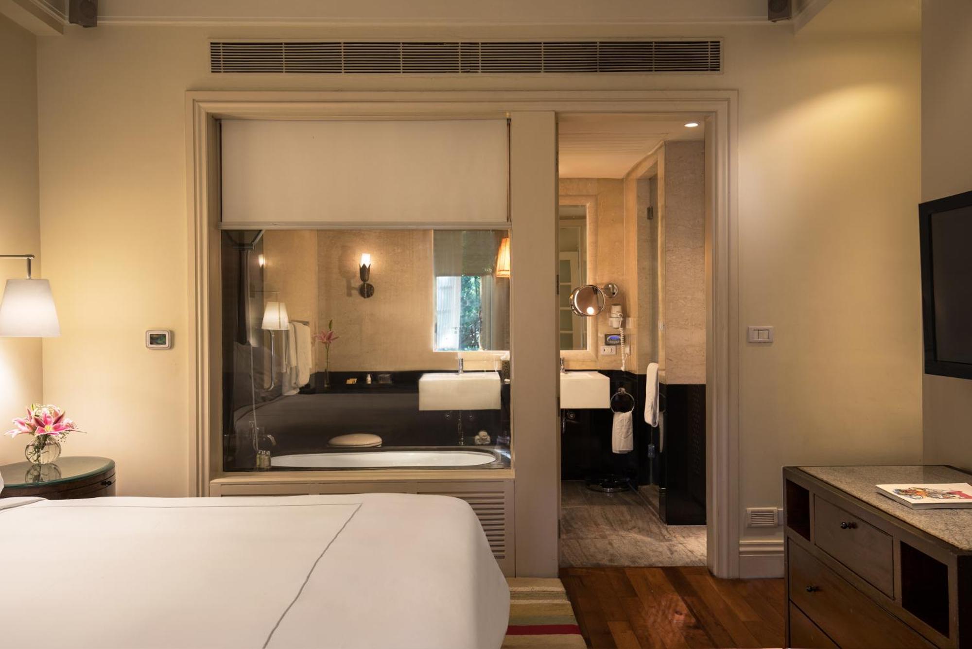 Luxueuse Chambre Lits Jumeaux - Vue sur Jardin
