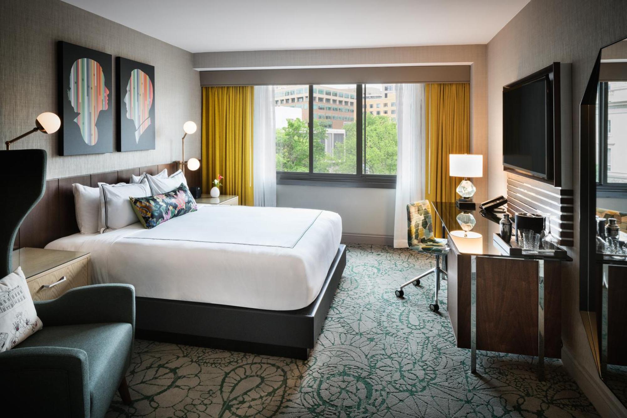 Habitación con vistas a la ciudad - Cama extragrande