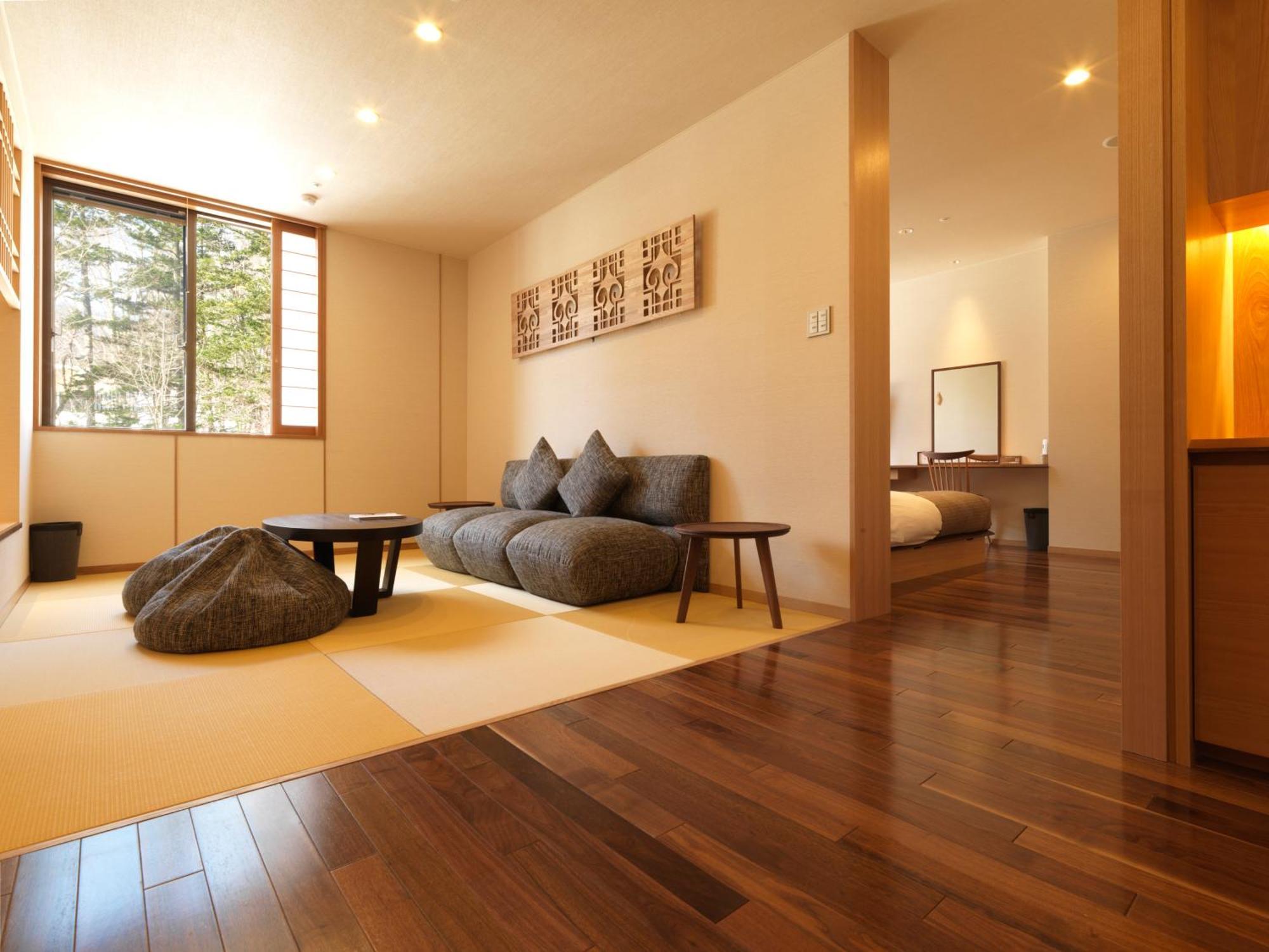 Room with Tatami Area with Shower Booth - Non-Smoking