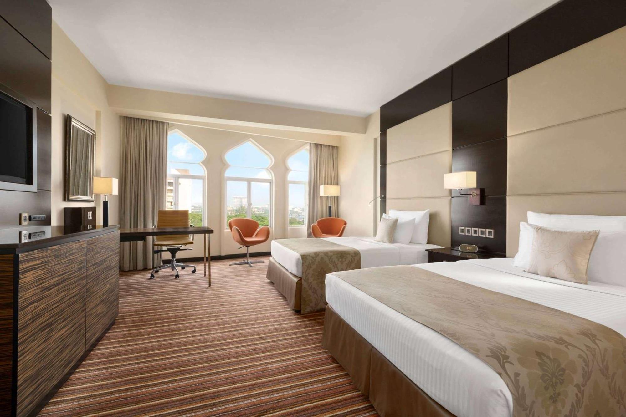 Deluxe Twin Smoking Room Two Double Beds