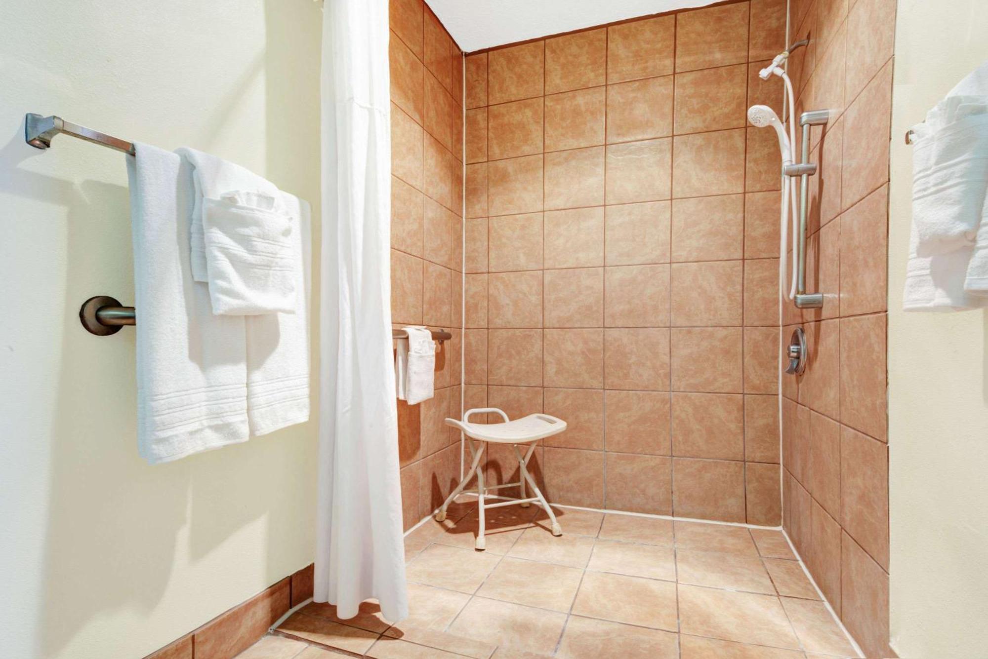 Queen Suite with Roll-In Shower - Mobility Accessible/Non-Smoking