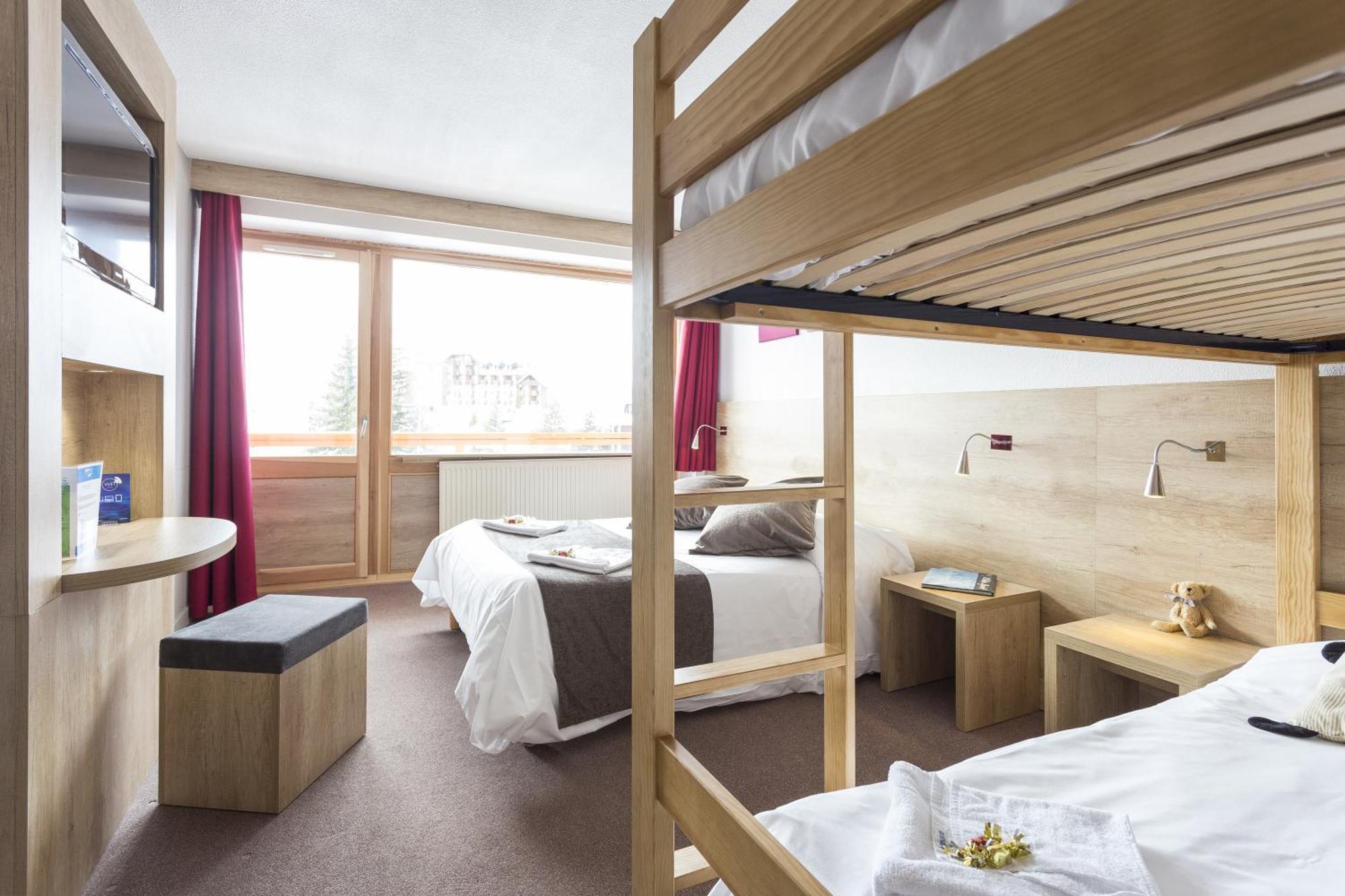 Chambre Quadruple avec Balcon