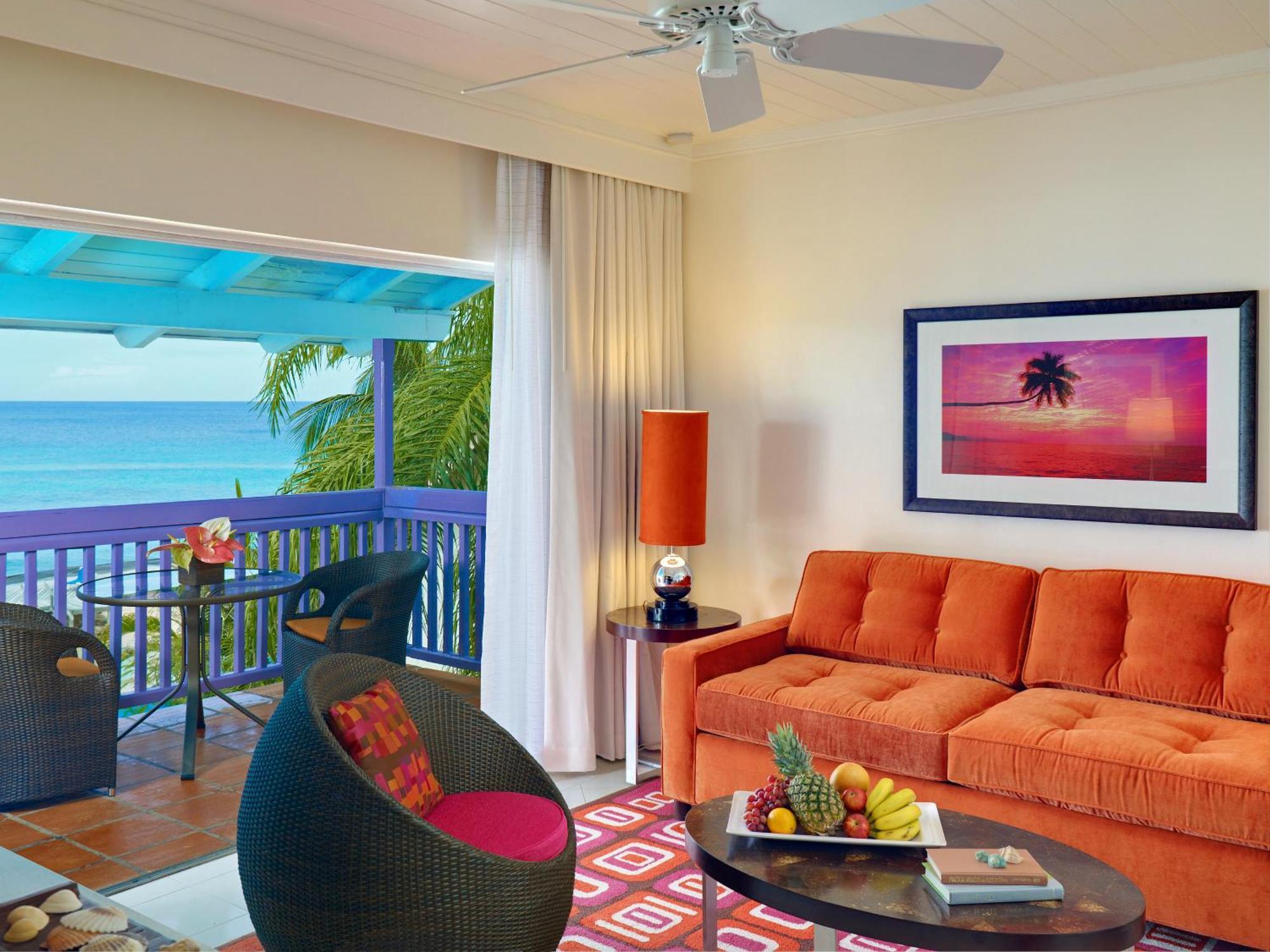Suite mit einem Schlafzimmer und Meerblick