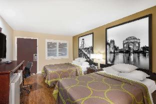 Deluxe Double Room with Two Double Beds - Non-Smoking