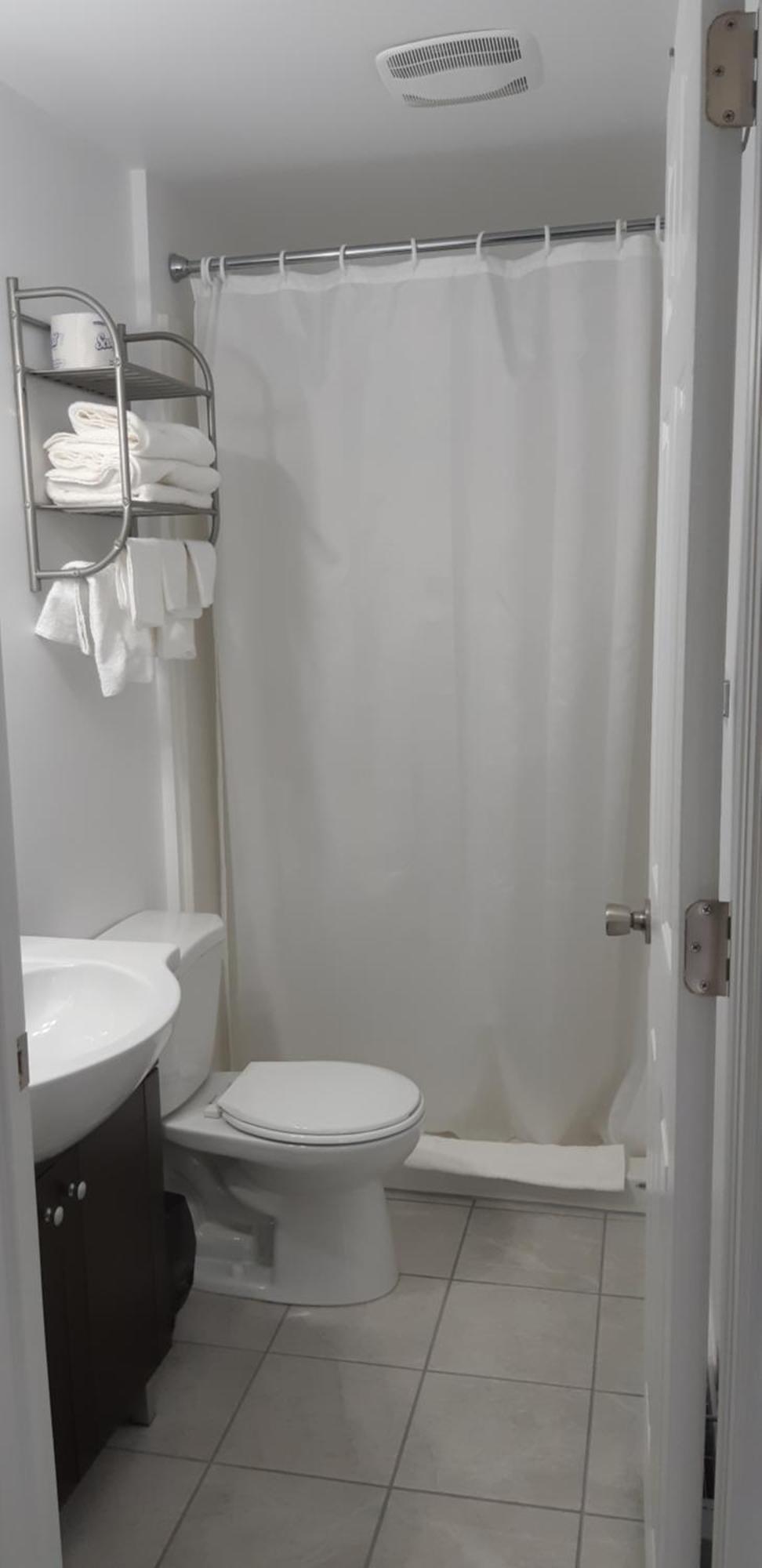 Family Room with Shower