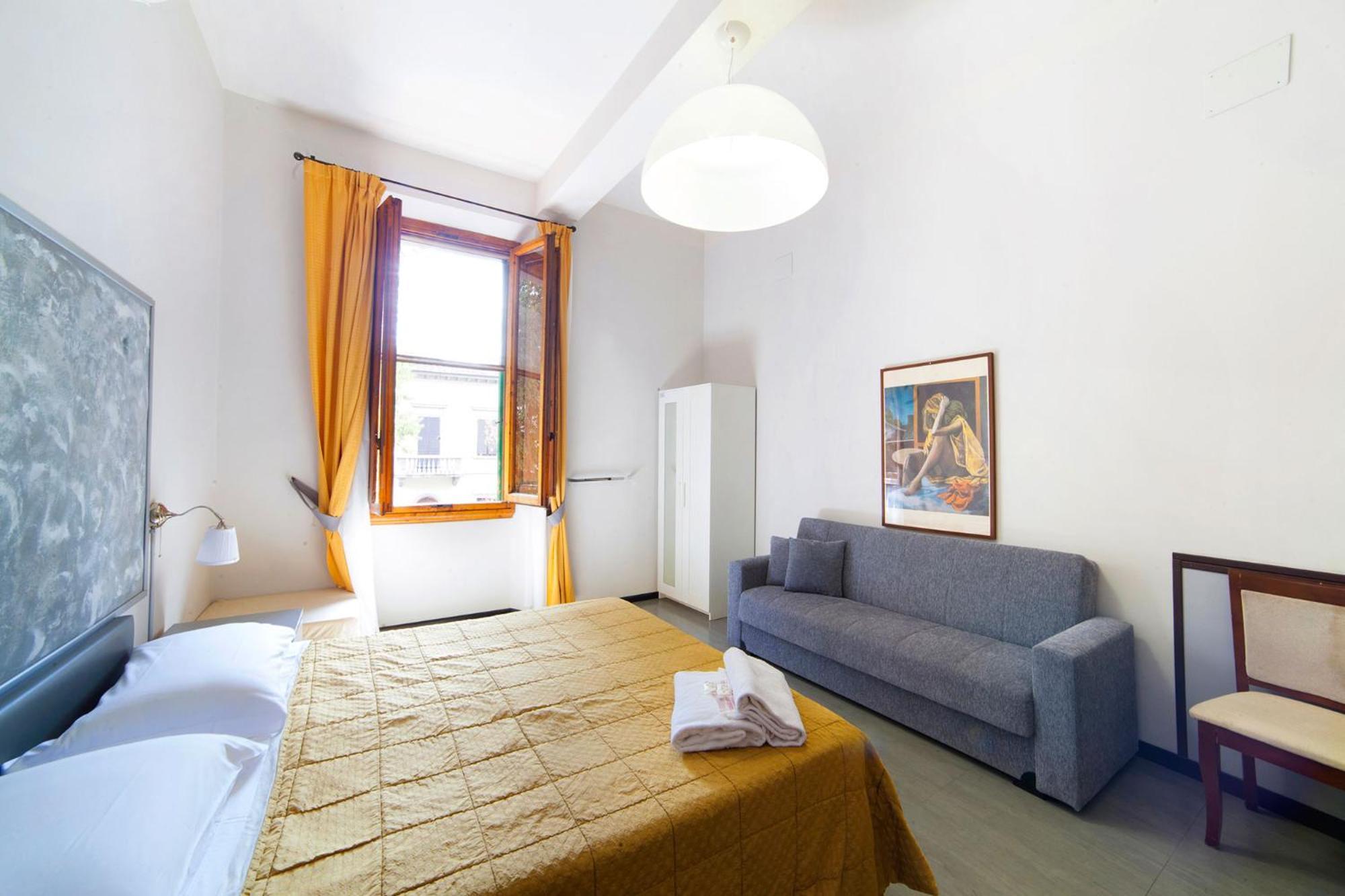 Chambre Triple avec Salle de Bains Commune