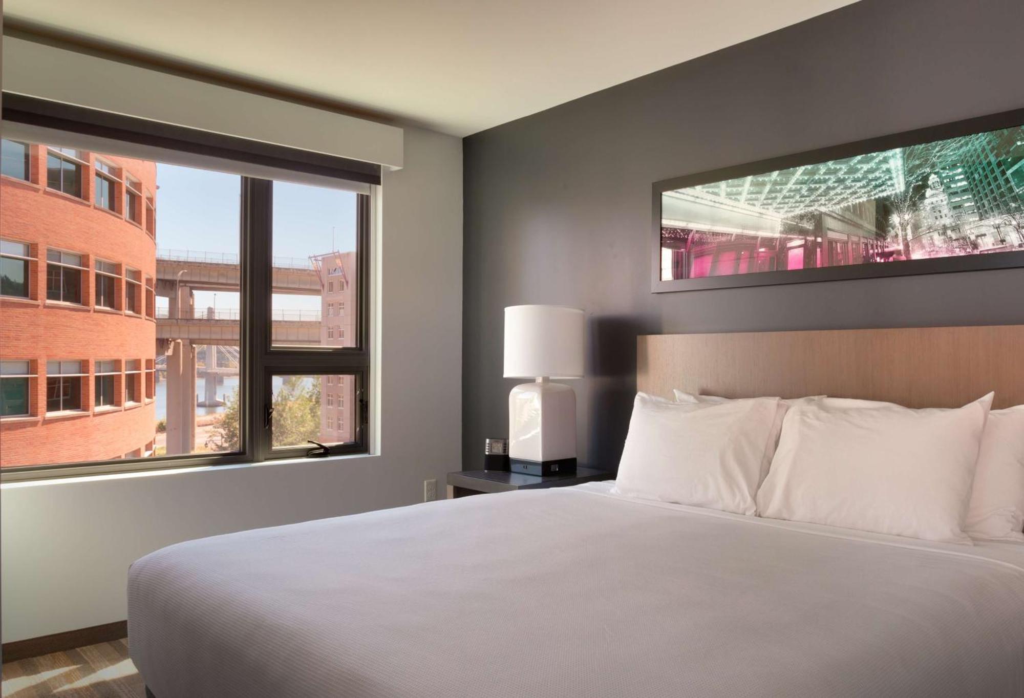 Suite con 1 dormitorio, cama extragrande, sofá cama y cocina