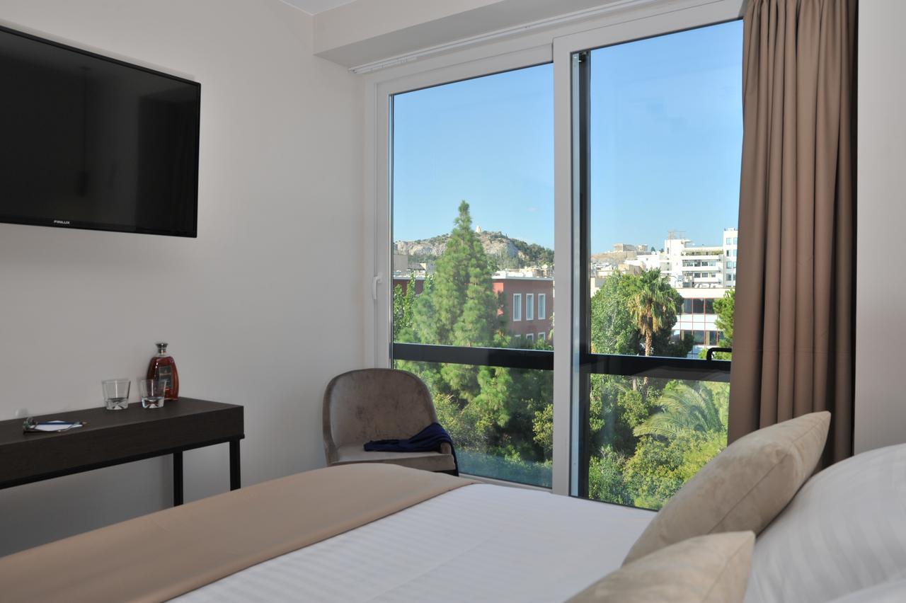 Chambre Double ou Lits Jumeaux Supérieure - Vue sur Acropole