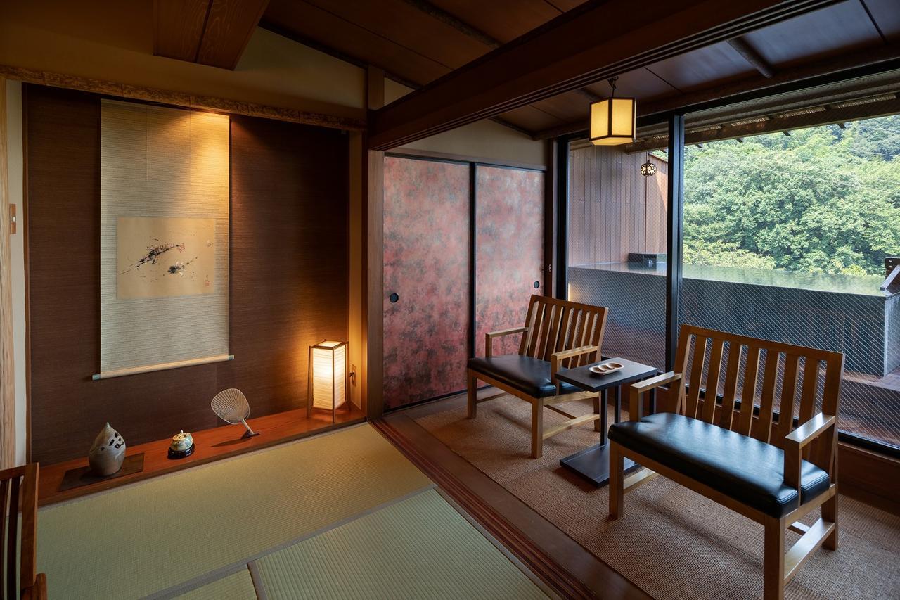 Japanese-Style Deluxe Twin Room with Open-Air Bath - Hatsune