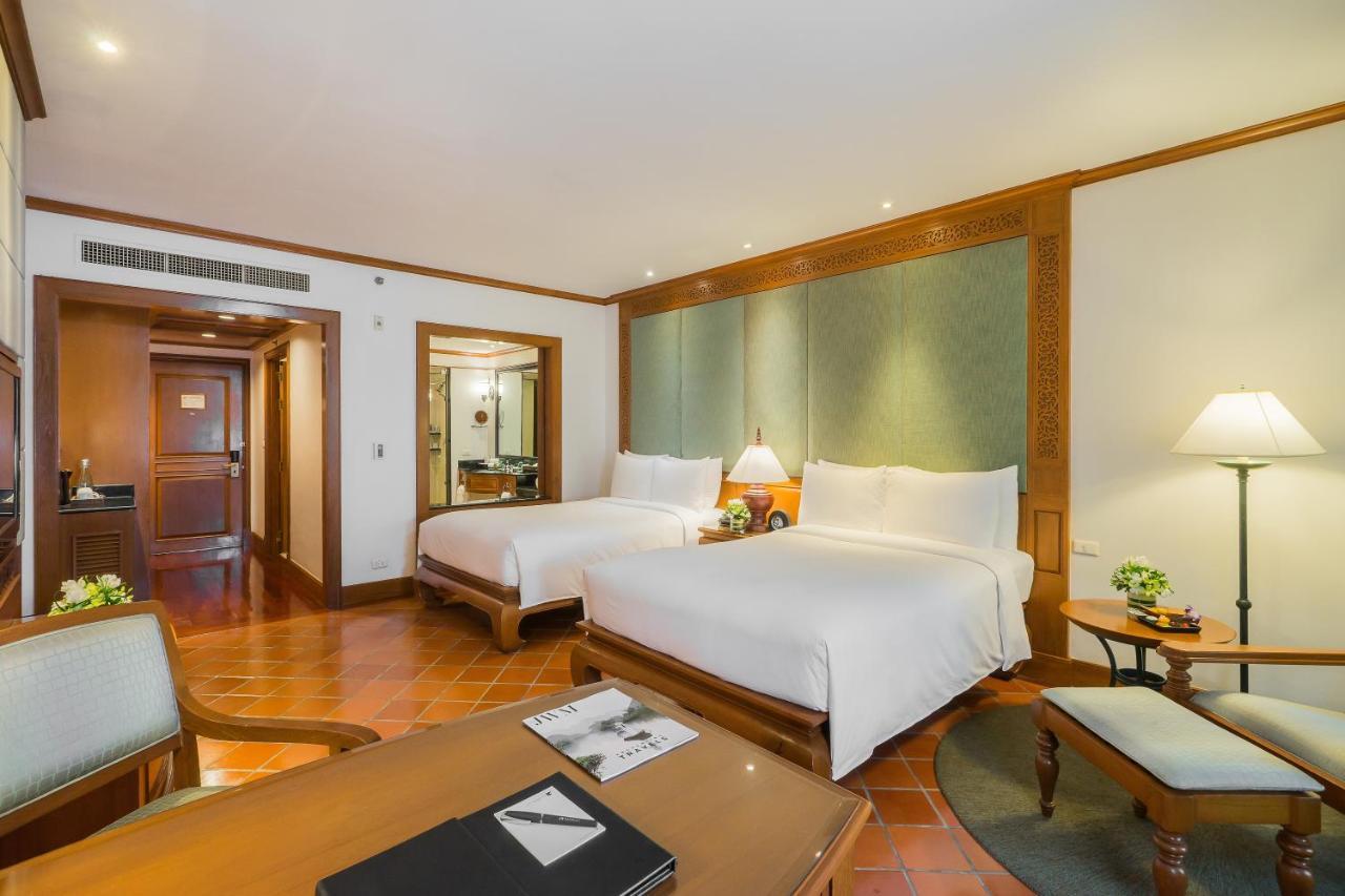Grande Terrace - Double Room with Two Double Beds and Garden View