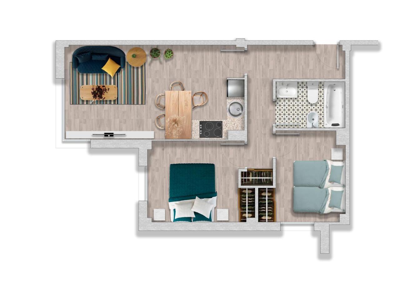 Two-Bedroom Apartment with Mountain View (4 Adults + 2 Children),1151507430:JPEG
