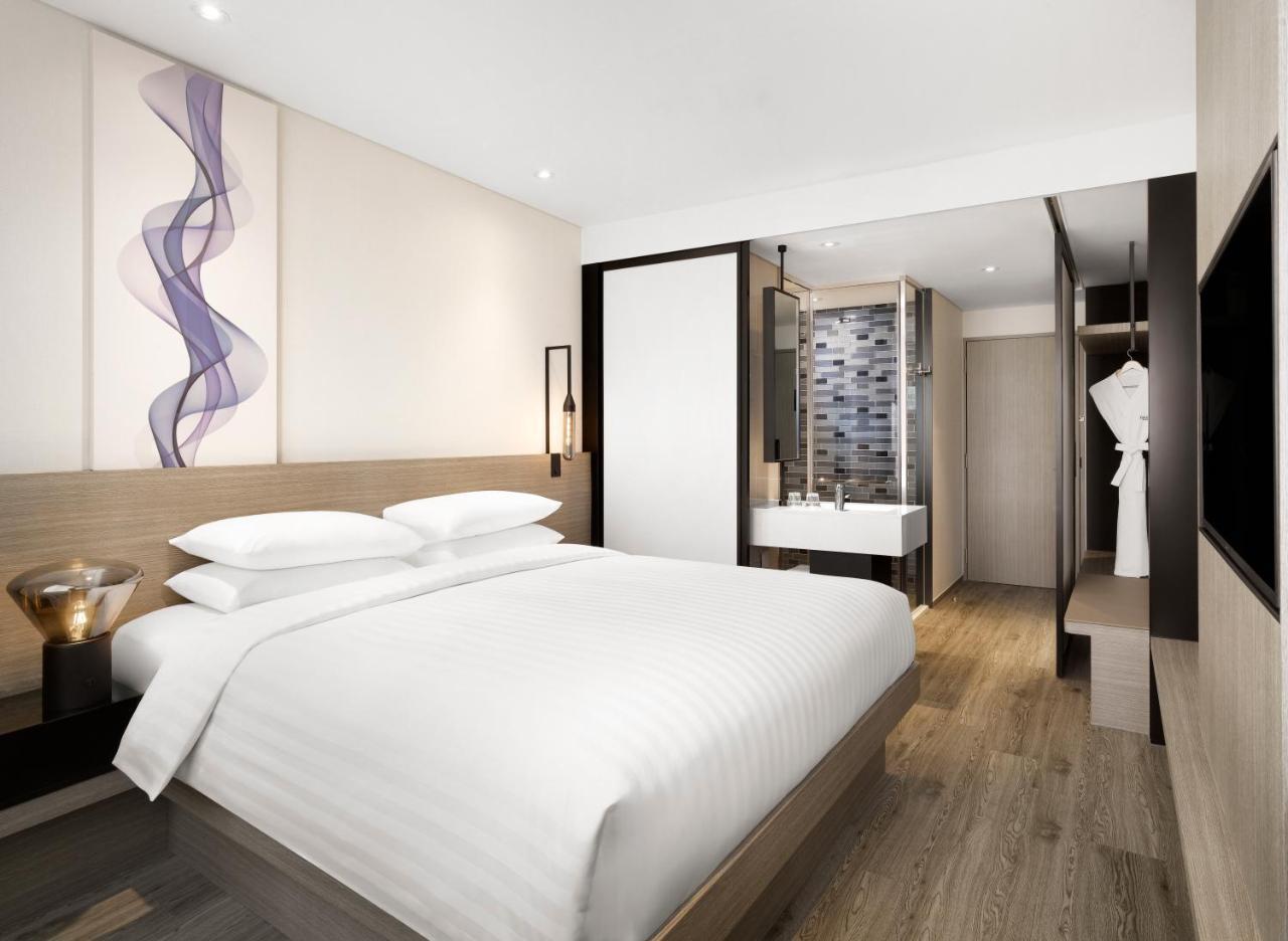 Premier King High Floor, Guest room, 1 King, City view