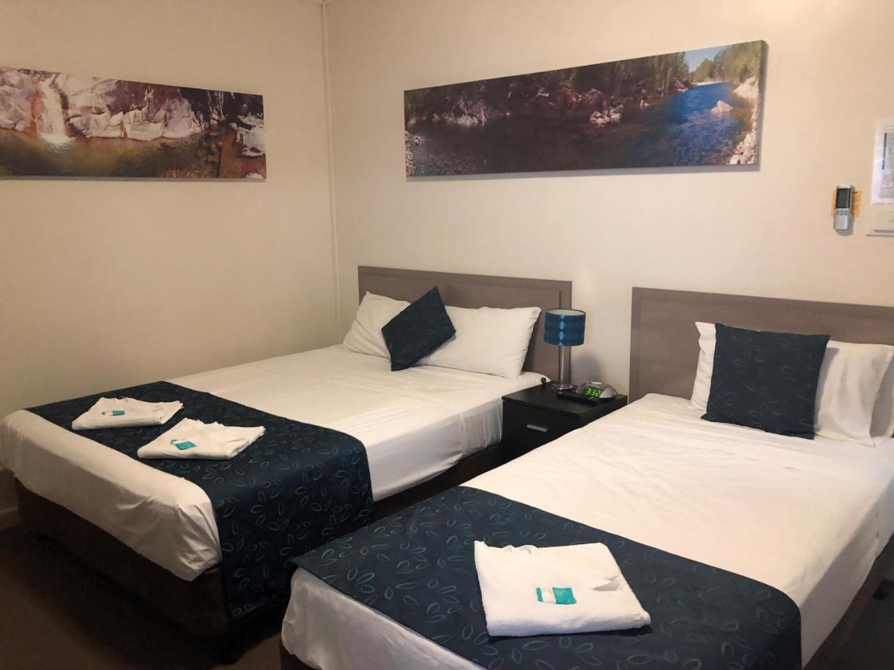 Queen Bed and  King single Bedroom