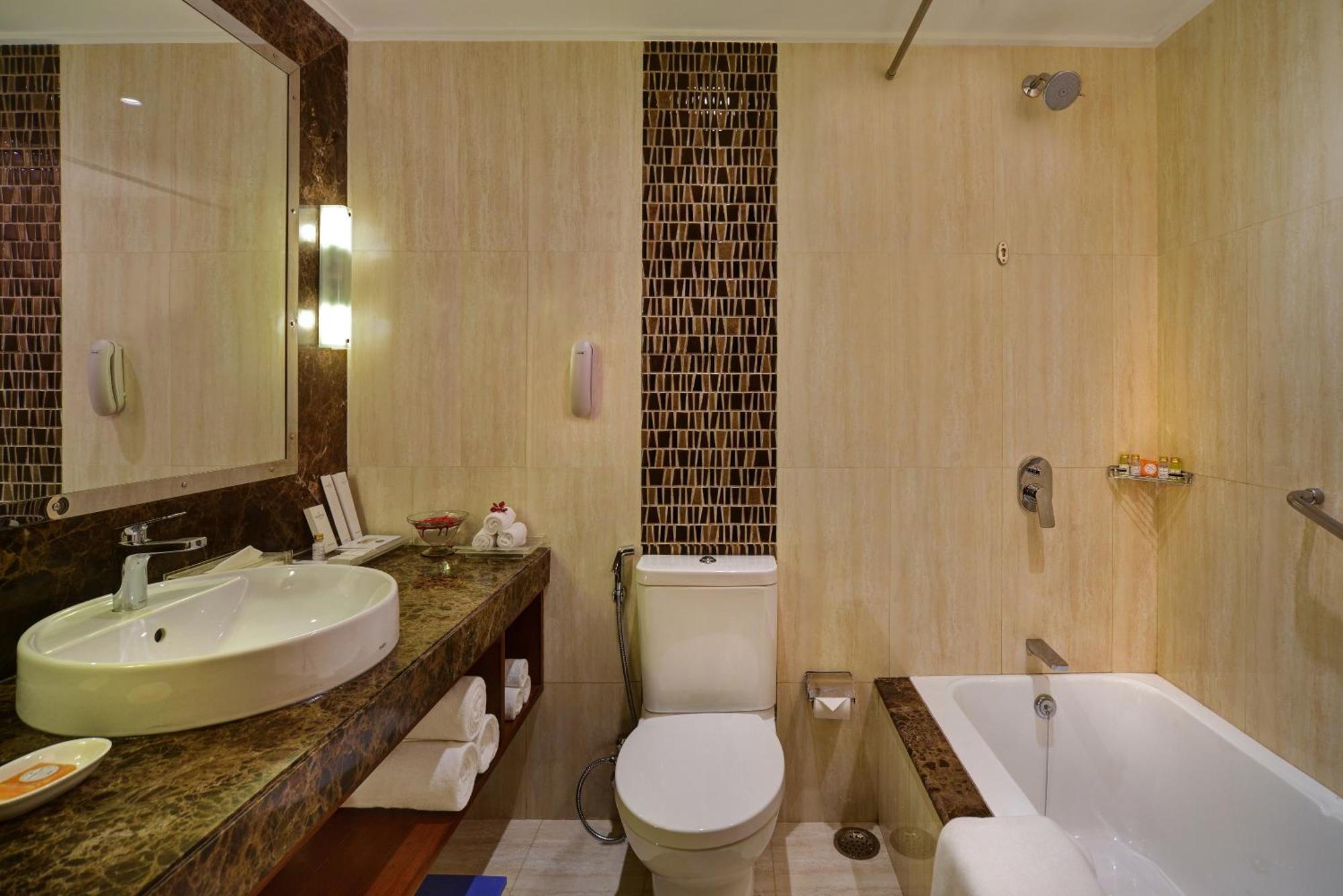 Double Room Enjoy INR 500 credit on buffet at Mosaic Restaurant Happy Hours 11 on Alcoholic Beverages 12 PM-6 PM Soft Beverages Except Dragon House 2 pints of House Beer per room once during Laundry Spa,1440810628:JPEG