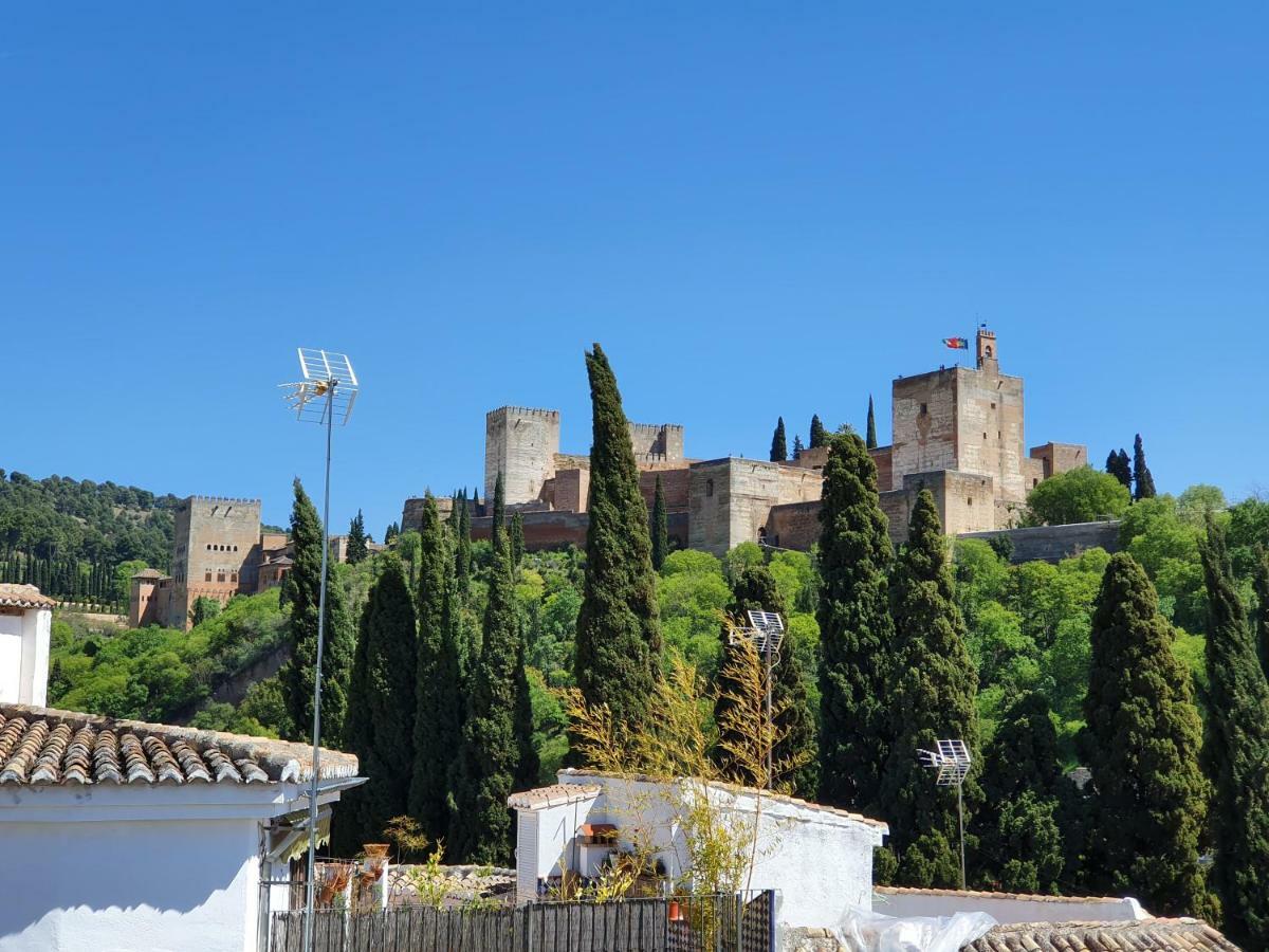 Double Room with Alhambra views and private terrace - 2 beds