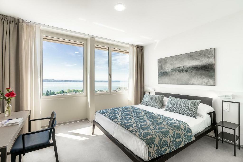 Doppelzimmer mit Seeblick - Nebengebäude