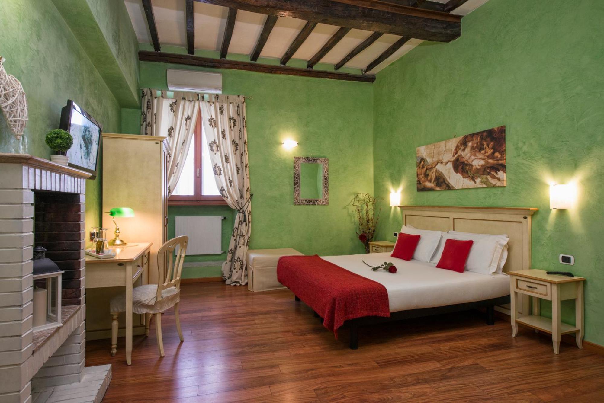 Quarto Quádruplo Superior com 1 Cama de Casal e 1 Sofá-cama
