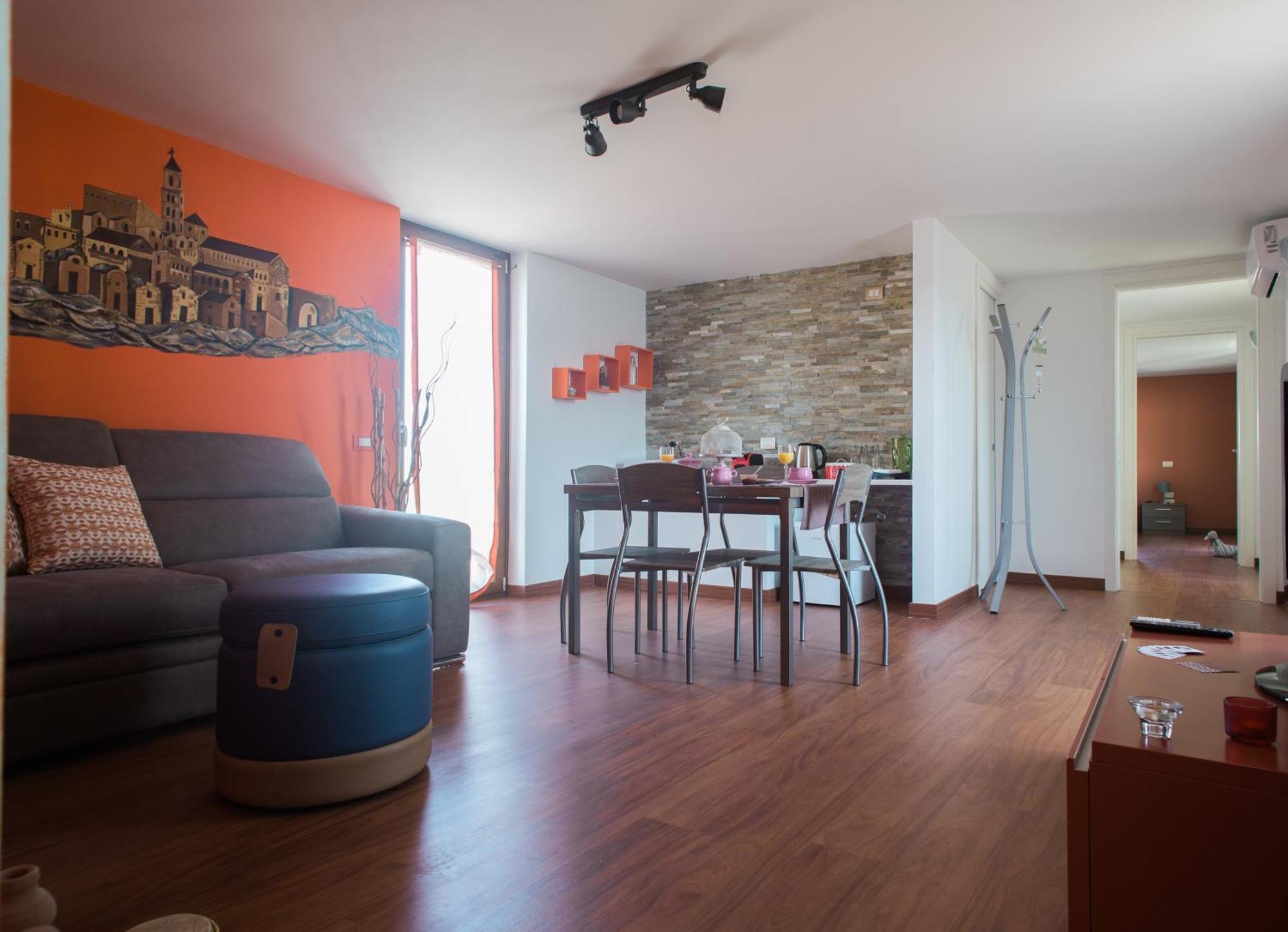 Apartment mit Terrasse