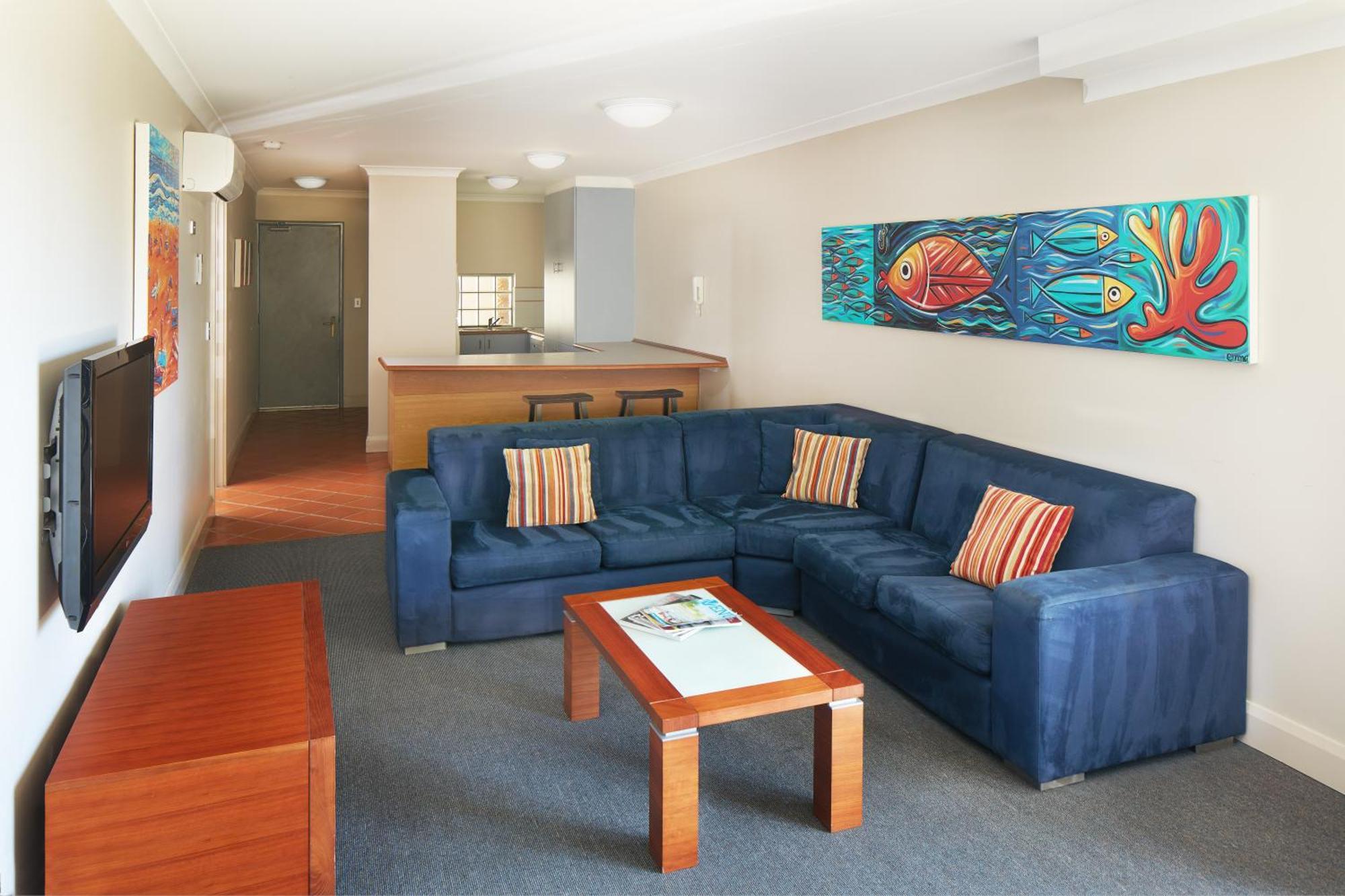 Seashells Two Bedroom Wing Apartment with Partial Ocean View