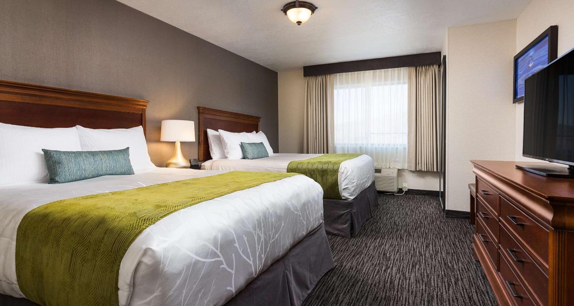 Kamer met 2 Queensize Bedden - Rookvrij