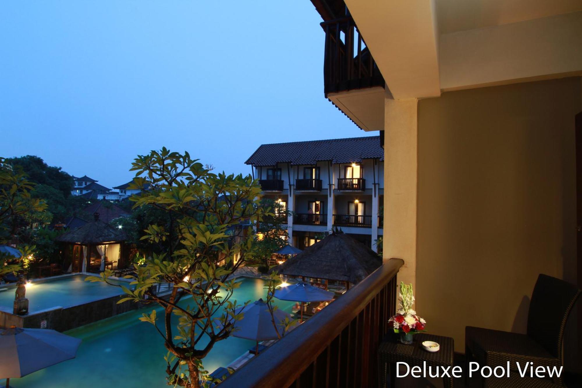 Deluxe Room With Two Double Beds and Balcony