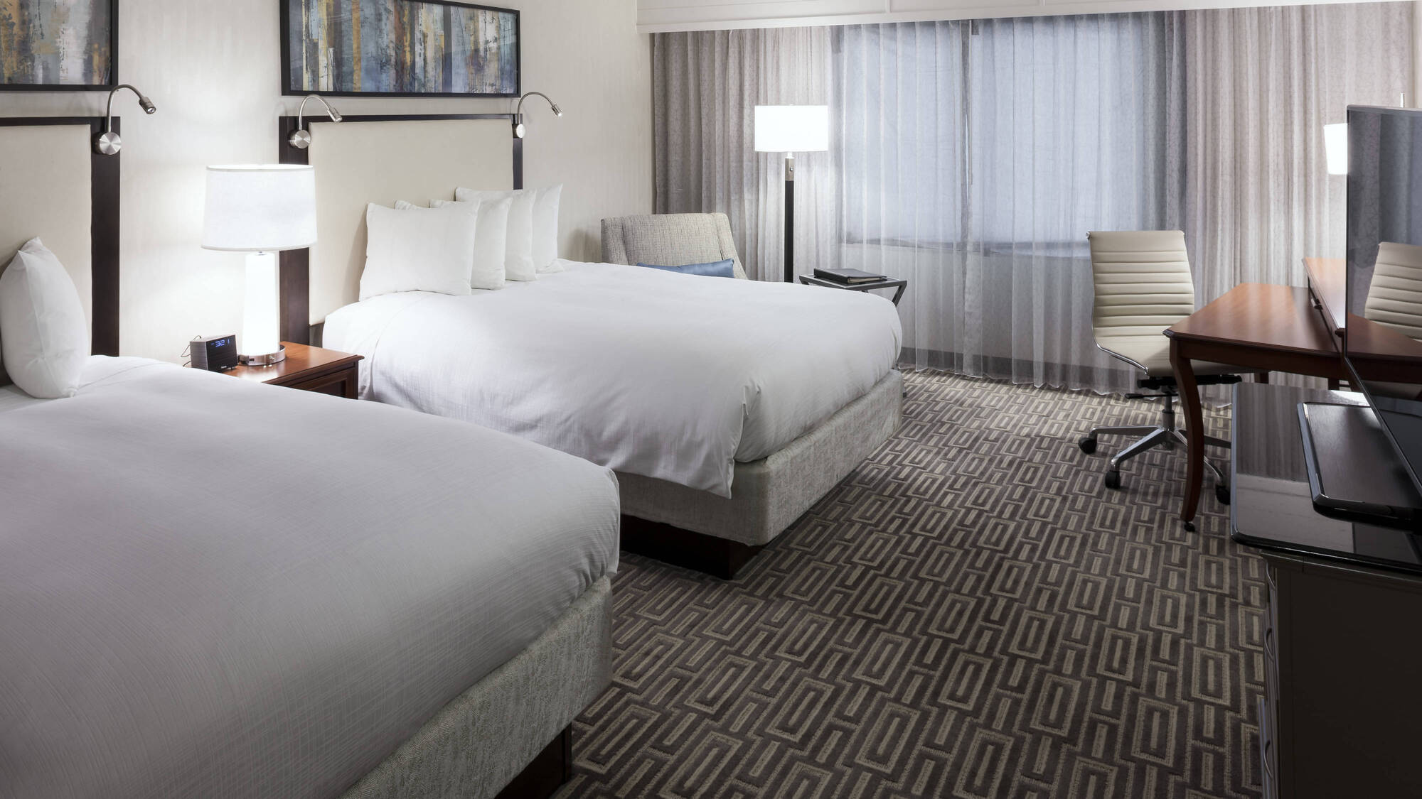 Guest Room Two Double Beds
