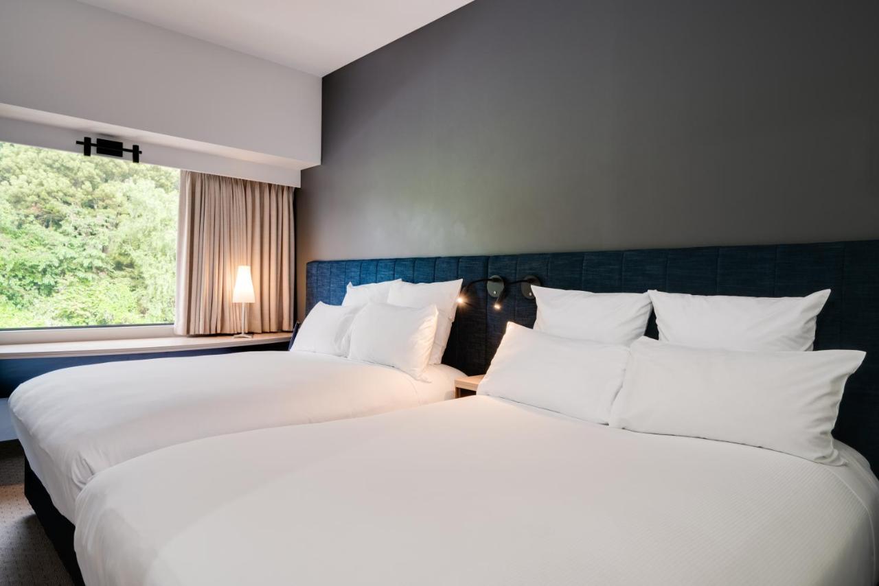 Double Room with Two Double Beds and City View