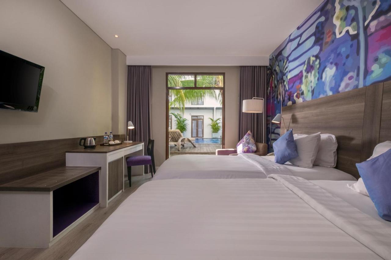 Deluxe Zweibettzimmer mit Zugang zum Pool