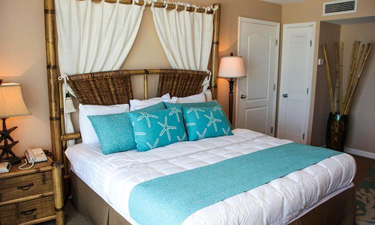 Suite mit Kingsize-Bett mit Meerblick