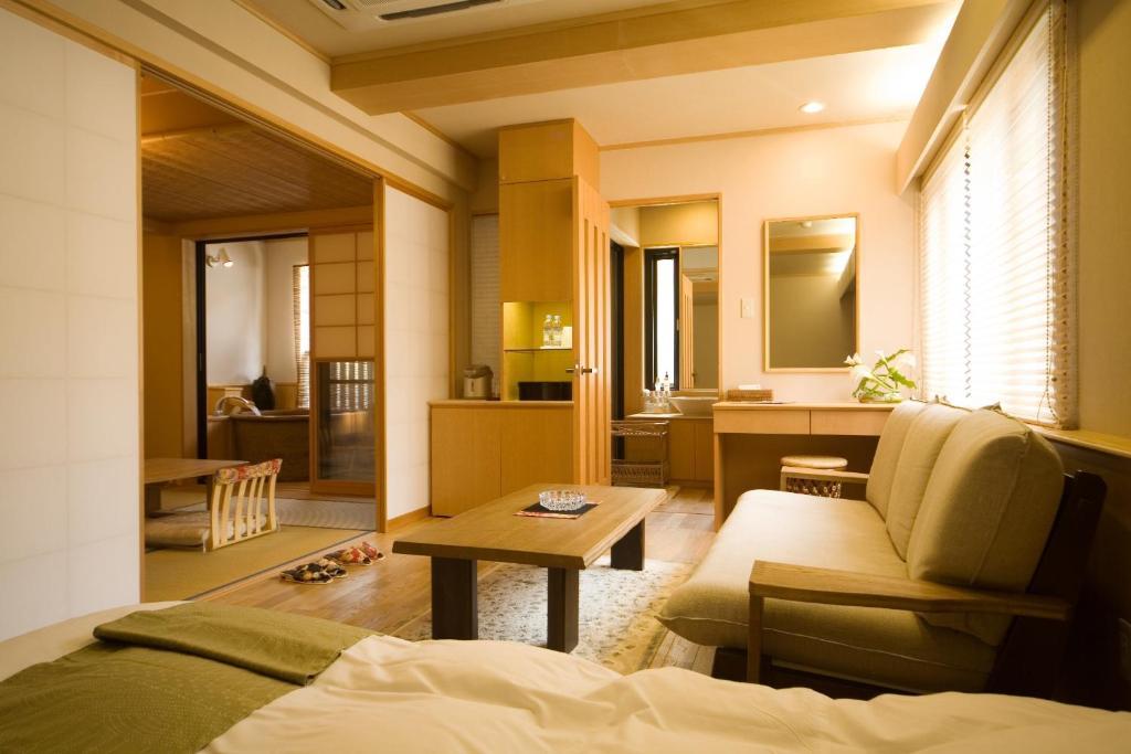 Deluxe Room with Tatami Area and Private Open Air Bathroom