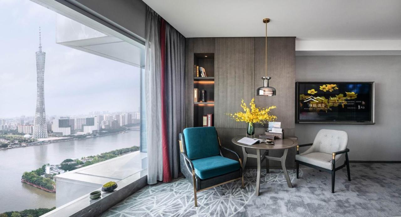 Stylish Canton Tower River View King Room
