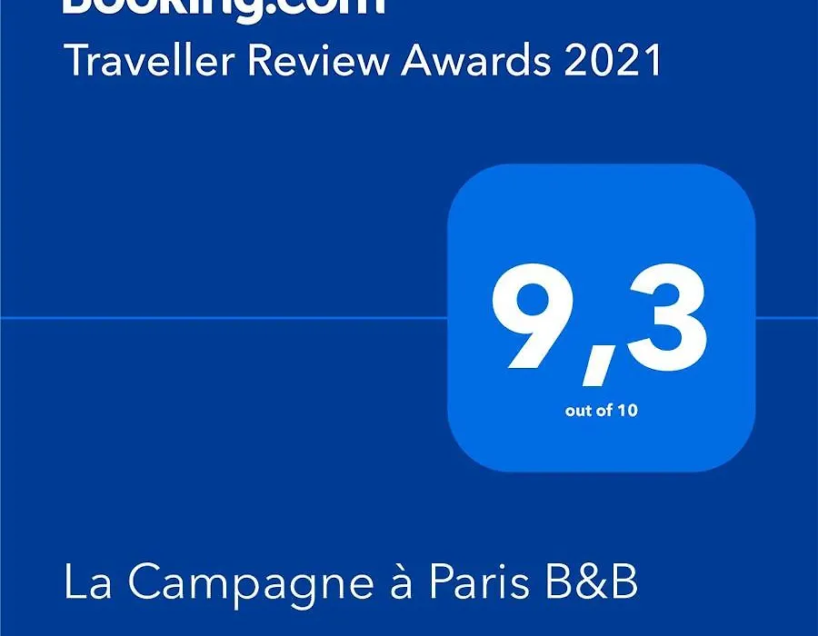 La Campagne à Paris B&B-1