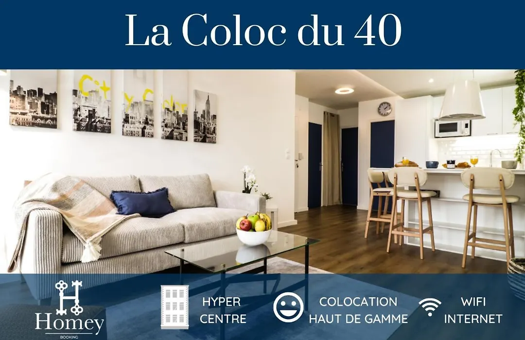Homey La Coloc Du 40 - Colocation Haut De Gamme De 4 Chambres Uniques Et Privees - Proche Transports En Commun - Aux Portes De Geneve-1