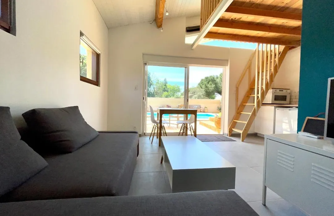 Annexe des Pins - studio gîte avec piscine&climatisation-1