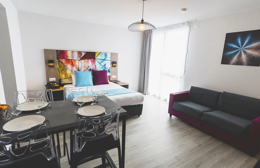 Appart-Hôtel Mer&Golf City Bordeaux Lac-1
