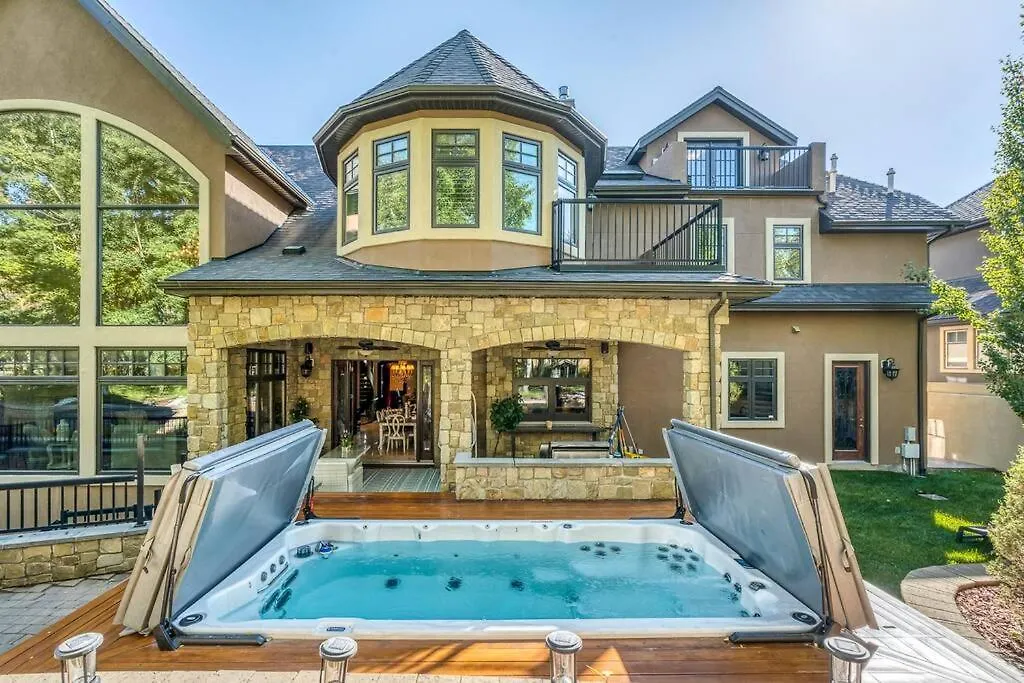 French Chateau W/Swim Spa & Theatre: 11,700 Sqft-1
