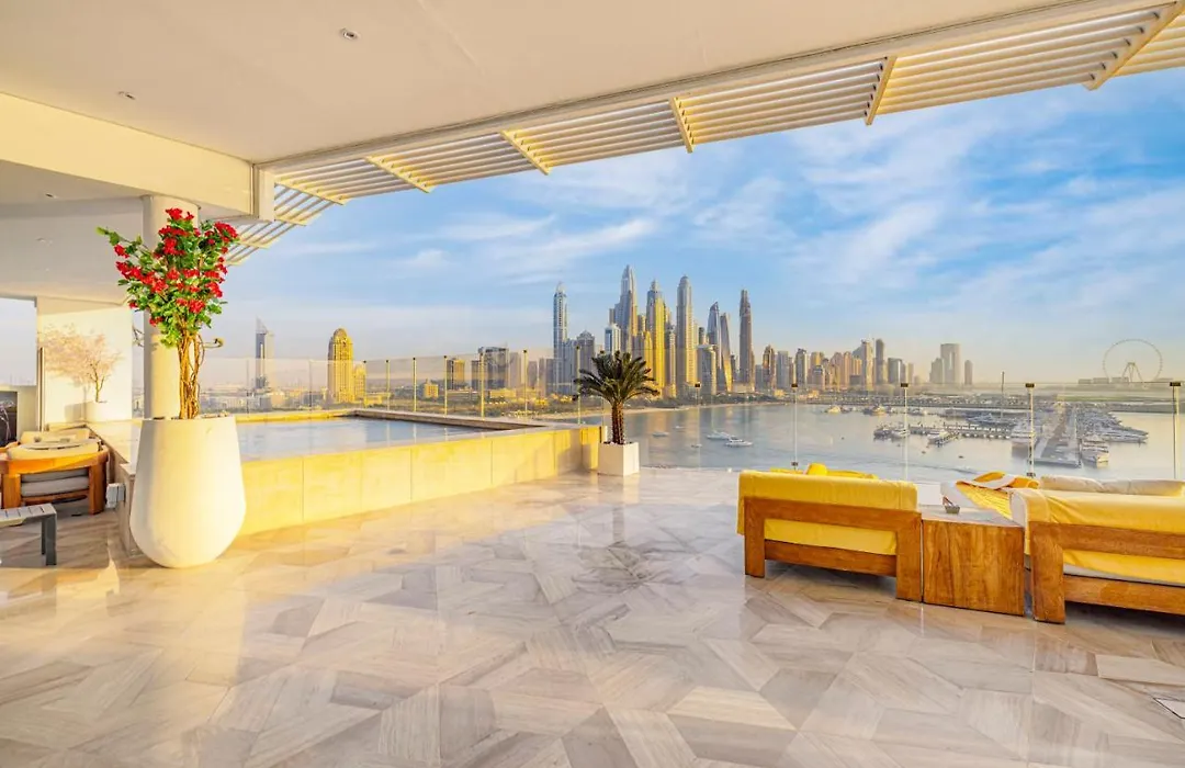 Five Palm Luxury Penthouse Full Marina View & Private Pool-1