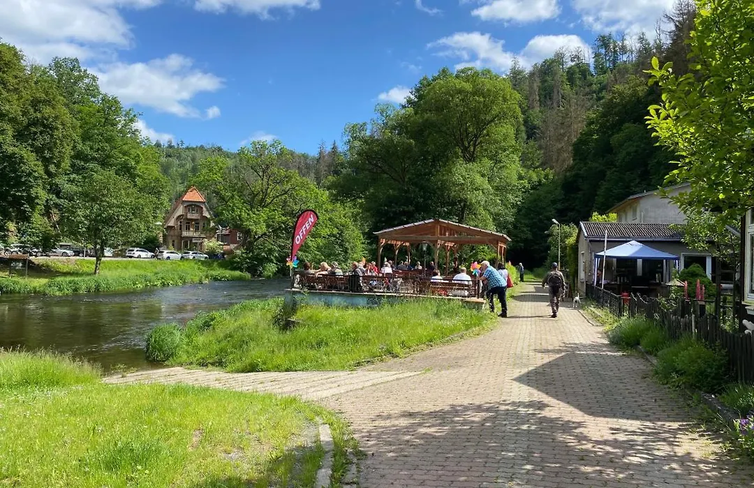 Pension Sternschnuppe, Treseburg Harz, unmittelbar am Wasser-1