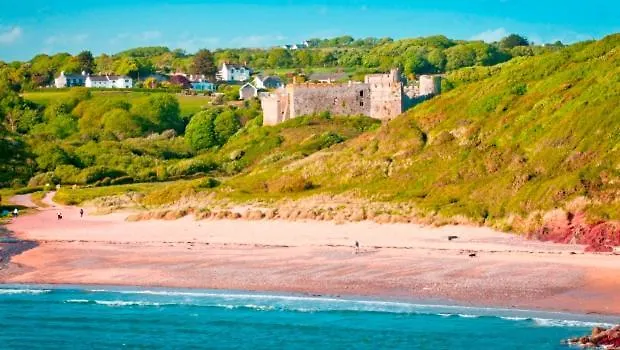 Manorbier Castle Inn Sunset Room-1