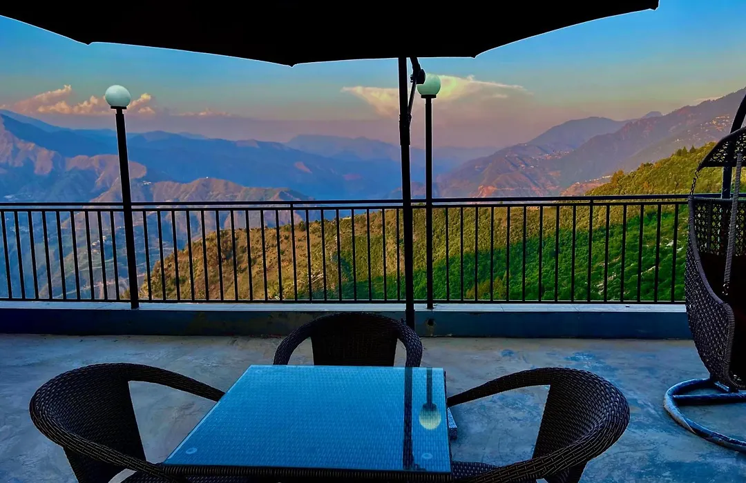 Pinerock Resort, Mussoorie ! Luxury Rooms ! Mountain View ! Open Terrace ! Cafe-1