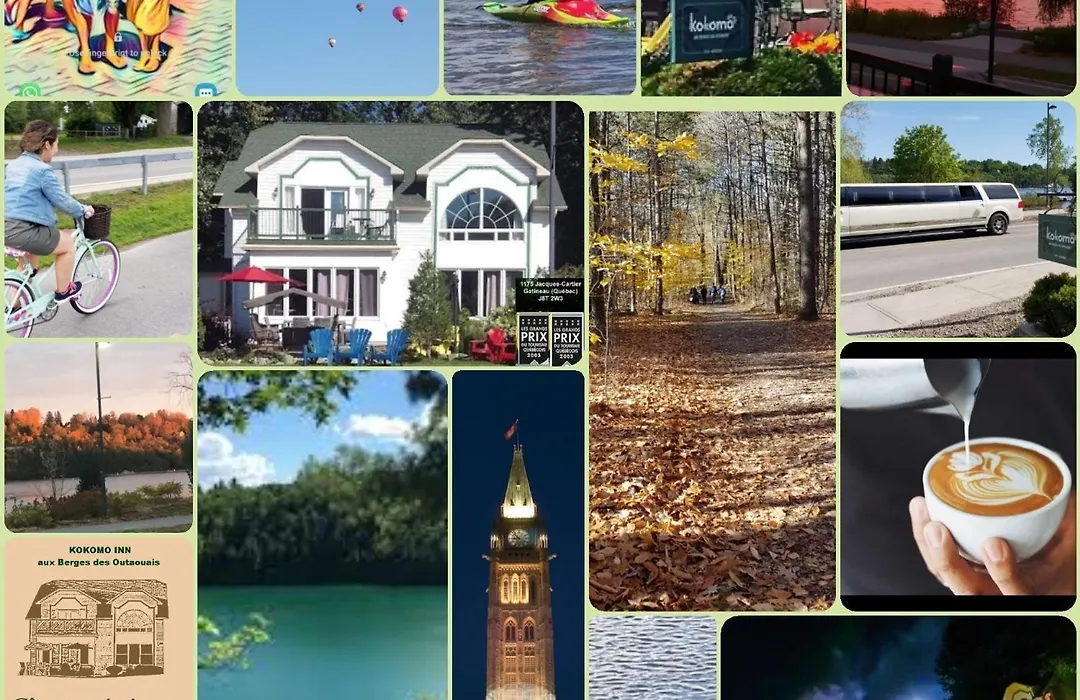 Kokomo Inn Bed And Breakfast Ottawa-Gatineau'S Only Tropical Riverfront B&B On The National Capital Cycling Pathway Route Verte #1 - For Adults Only - Chambre D'Hotes Tropical Aux Berges Des Outaouais Bnb #17542O-1