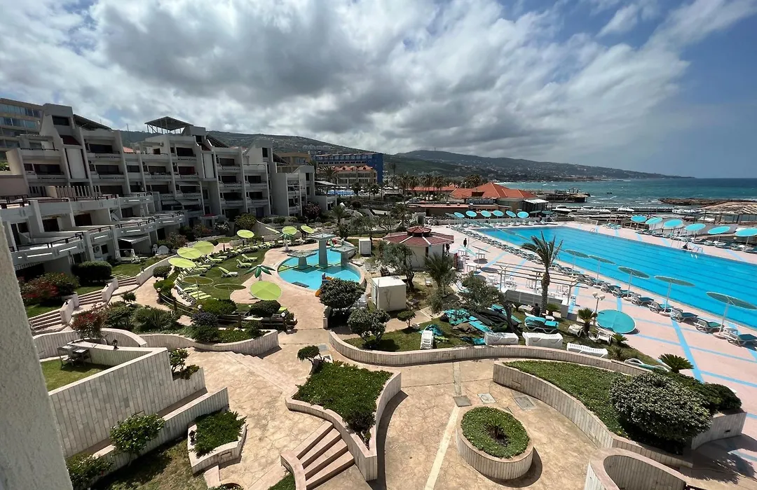 Beachfront Chalet In Aqualand Resort - Batroun-1