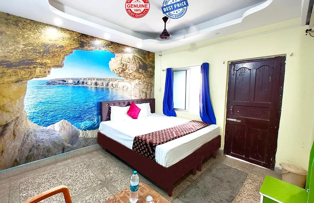 Goroomgo Jk Inn ! Puri গোরুমগো জে কে ইন পুরী - Sea-View-Room - All-Room-Attached-Balcony-With-Kitchen-Wifi-Restaurant-And-Parking-Facilities-Prime-Location-Best Selling In Puri-1