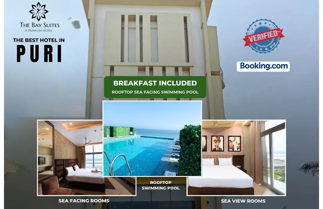 The Bay Suites Sea Facing Hotel- Right On The Golden Beach-1