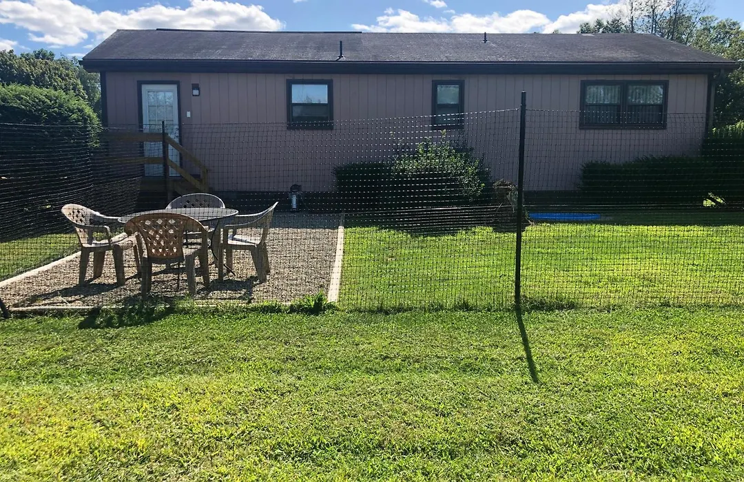 Fenced Yard Chalets From Good Dog Vacations At Big Valley Resort-1