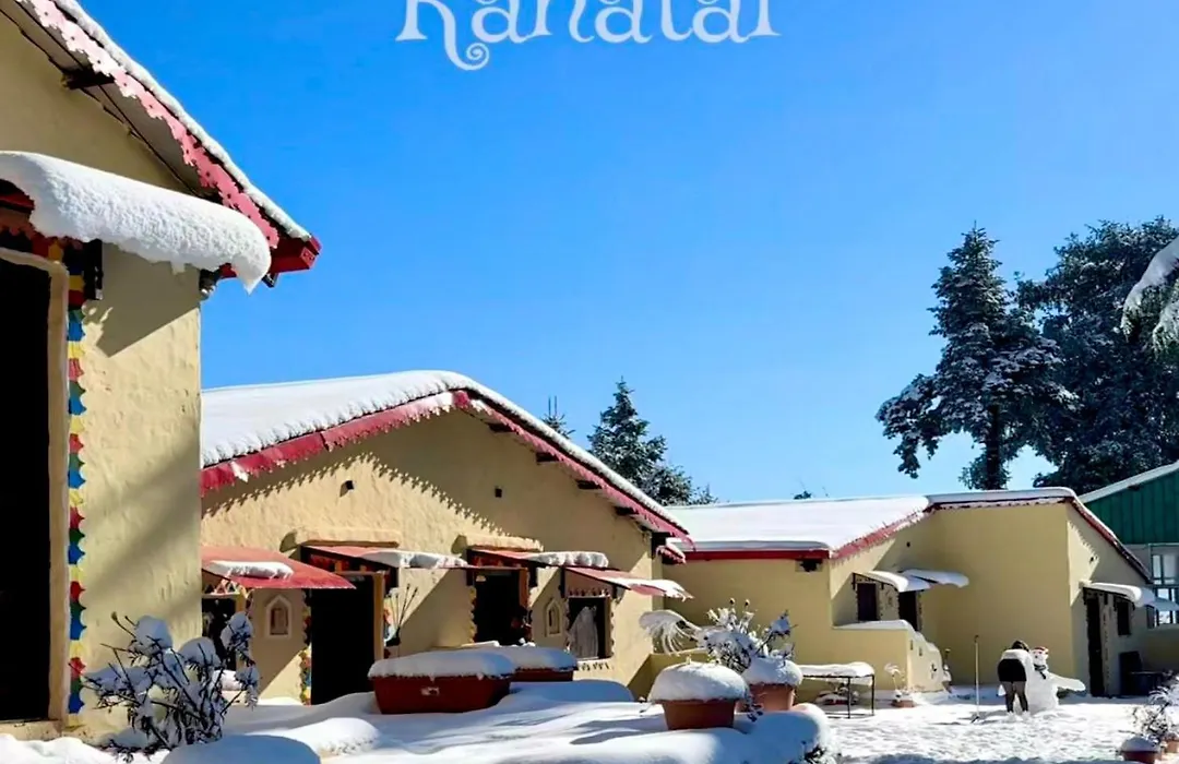 Kana Mud An Ethnic Village Resort - Beautiful View Of Gangotri Mountains-1